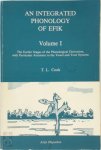 T.L. Cook - An Intergrated Phonology of Efik - Volume 1 the Earlier Stages of the Phonological Derivation, With Particular Attention to the Vowel and Tone Systems