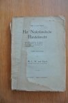 Gigch, mr. L.W. van - HET NEDERLANDSCHE HANDELSRECHT Gigch, mr. L.W. van - HET NEDERLANDSCHE HANDELSRECHT