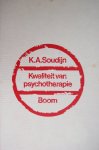 Soudijn, K. A. - Kwaliteit van psychotherapie Soudijn, K. A. - Kwaliteit van psychotherapie