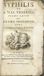 FRACASTOR, Jérôme - Syphilis ou le mal vénérien, poème latin.