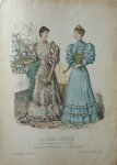  - La mode illustrée Originele litho Toilettes de Mme Gradoz