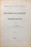 SETTEN, D.J.G. van - Eenige gegevens voor de katoencultuur in Nederlandsch-Oost-Indië