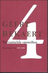 BEKAERT, GEERT / Christophe Van Gerrewey  / Mil De Kooning / Herman Stynen - Verzamelde opstellen / Bekaert, Geert /  deel 4; De kromme weg, 1981-1985