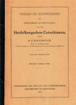 Dr. H.F. Kohlbrugge - Kohlbrugge, Dr. H.F.-Vragen en antwoorden Heidelbergchen Catechismus