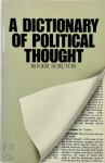 Roger Scruton 30020 - A Dictionary of Political Thought