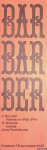 Bernlef, J. & G. Brands & K. Schippers (redactie) - Barbarber 78: Tijdschrift voor teksten Bernlef, J. & G. Brands & K. Schippers (redactie) - Barbarber 78: Tijdschrift voor teksten