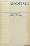 Hoexum, S. Willemijn - Annoteren. Handleiding voor opleiding en praktijk