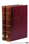 Augustinis, Aemilius M. de. - De re Sacramentaria Praelectiones Scholastico-Dogmaticae Quas in Collegio SS. Cordis Jesu ad Woodstock [ 2 volumes ].