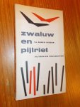SINES VISSER, T.J., - Zwaluw en pijlriet. Flitsen en fragmenten.