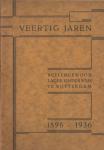 GEDENKBOEK - Veertig jaren onderwijs aan misdeelden. Buitengewoon Lager Onderwijs te Rotterdam. 1896-1936.