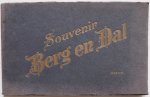 P.M. v. E. - Souvenir Berg en Dal 12 foto's O.a. Gezicht op Hotel Groot, Bergspoor van Beek naar Berg en Dal, Weg naar Mooi Nederland