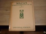 Mazas; Jacques Féréol (1782–1849) - Etüden op. 36 Etudes d'artistes Band 3, Etüden Nr. 58 - Nr. 75 (Lehrmaterial, Technik) (Lesboek, Techniek); Muziekboek voor viool; Carl Nowotny