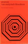 NUCHELMANS, G. - Proeven van analytisch filosoferen.