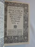 Rhys Ernest E. - Joseph Addison Richard Steele  & others. Edited by G. Gregory Smith. - THE SPECTATOR, IN 4 VOLUMES, Everyman's library. Essays by Ernest Rhys