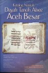 Fathurahman, Oman - Katalog naskah Dayah Tanoh Abee, Aceh Besar *SIGNED*