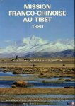 MERCIER, J. / GUANGCEN, Li (editeurs) - Mission franco-chinoise au Tibet 1980. Etude geologique et geophysique de la croute terrestre et du manteau du Tibet et de l'Himalaya.