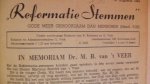Redactie  Rintjema/ Vink - Reformatiestemmen
