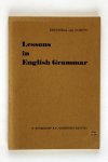 Kruisinga and schutt - Lessons in English Grammar