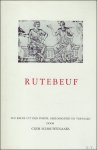 SCHOUWENAARS, Clem. - RUTEBEUF, een keuze uit zijn poezie.