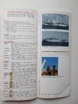 ZIM  Israel Navigation Co., Ltd. - Fold-out:  Transatlantic & Mediterranean Sailing Schedules & Rates 1967  with the ships: "Shalom" • "Theodor Herzl" • "Moledet".
