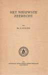 H. Schadee - Het nieuwste zeerecht - Rede 1956