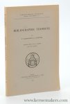 Mandonnet, P. / J. Destrez / M. D. Chenu. - Bibliographie Thomiste. Deuxième edition revue et complétée par M. D. Chenu.