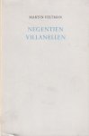 Veltman, Martin - Negentien villanellen