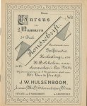 Hulsenboom, J.W. - Rondschrift. Cursus in 2 nummers, ten dienste van zelfstudie, herhalings- en H.B. Scholen, enz. No.2 Soennecken Pen No.2 1/2