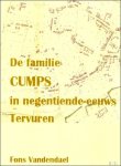 Fons Vandendael - familie cumps in 19de eeuws tervuren