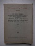 Felix, D.A.. - De bescheiden, krachtens het Koninklijk besluit d.d. 23 april 1929, S. nr. 176, naar het Rijksarchief in Zeeland overgebracht. Registers, tafels en stukken betreffende den burgerlijken stand in Zeeland, (1796) 1811-1842. Rijksarchief in Zeeland.