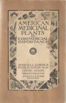  - American Medicinal Plants of Commercial Importance