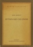 KERÉNYI, K. - Mythologie und Gnosis