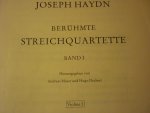 Haydn; Franz Joseph (1732-1809) - Beruhmte StreichQuartette; Band I: Violine I (Moser / Dechert)