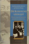 A. Genis, P. Vajlj - De Russische leeslijst essays over de klassieke Russische literatuur