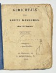  - Children's Books, 1858, Education | Gedichtjes voor Zoete Kinderen. Met 12 Plaatjes. Derde druk. Te Groningen, H. Geertsema Jr., 1858, 80 pp.