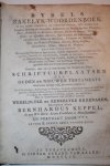 Keppel, Bernardus / Staringh, Jacob Gerard - Bybels Zakelyk Woordenboek … begonnen door Bernardus Keppel en vervolgt door ***. Letter B. Tweede stuk