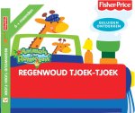 J. Elist - Regenwoud Tjoek- Tjoek Karton boekje / Fisher price