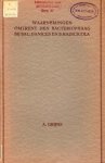 Arnoldus Grijns - Waarnemingen omtrent den Bacteriophaag bij Bac. Danicus en B. Radicicola
