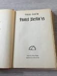 Vicki Baum - Hotel Berlin ‘43