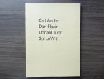  - Carl Andre, Dan Flavin, Donald Judd, Sol Lewitt: Waddington Galleries 5 - 29 September, 1984