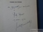 van de Velde, Constant. - Poésies de poche. [N°39 de 110 exemplaires. Avec dédicace.]