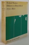 DIDEROT, D., MORTIER, R. - Diderot in Deutschland 1750 - 1850.
