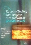 Knorth , E. J. & H. Bakken . & C. E. Oenema-Mostert. & A. J. J. M. Ruijssenaars. & J. Strijker. [ isbn 9789044123944 ]   inv 1716 - KOP-Serie De Ontwikkeling van Kinderen met Problemen . ( Gewoon Anders . ) Kinderen met (dreigende of al ernstig gebleken) problemen ontwikkelen zich opvallend. Ze kunnen onder andere opvallen ten opzichte van een algemene standaard, bijvoorbeeld -