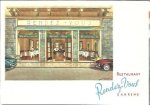 ANSICHTKAART - PICTURE POSTCARD - Restaurant Rendez Vous - Sanremo [Ristorante ''Rendez Vous'' - 90 Rue Matteotti - Sanremo - Prop. M. Mattiuzzi.