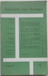 Bussche H Van den, Denis A M, Walgrave J H, Schillebeeckx E, Beemer Th,  Peters B, e.a. - Tijdschrift voor Theologie 4e Jaargang 1964 Nr. 4 o.a. Predikers en prediking in het Nieuwe Testament  Met inhoudsopgave 1964