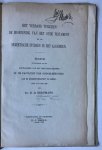 Eerdmans, B.D., uit - Het verband tusschen de beoefening van het oude testament en de semietische studiën in het algemeen. Leiden E.J. Brill 1898