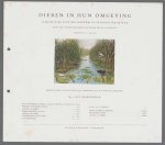 L. Dorsman,K.M. Knip en A. Mellink - Verkoop Catalogus - schoolplaten : Dieren in hun omgeving (33x28Cm.)