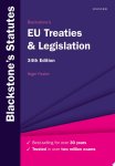 Nigel Foster 50038 - Blackstone's EU Treaties and Legislation