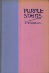 STEVENSON, Henry V. - Purple Stains. (Poems).