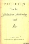 Kuile, E.H. ter - e.a. - Bulletin van den Nederlandschen Oudheidkundigen Bond. 5e serie